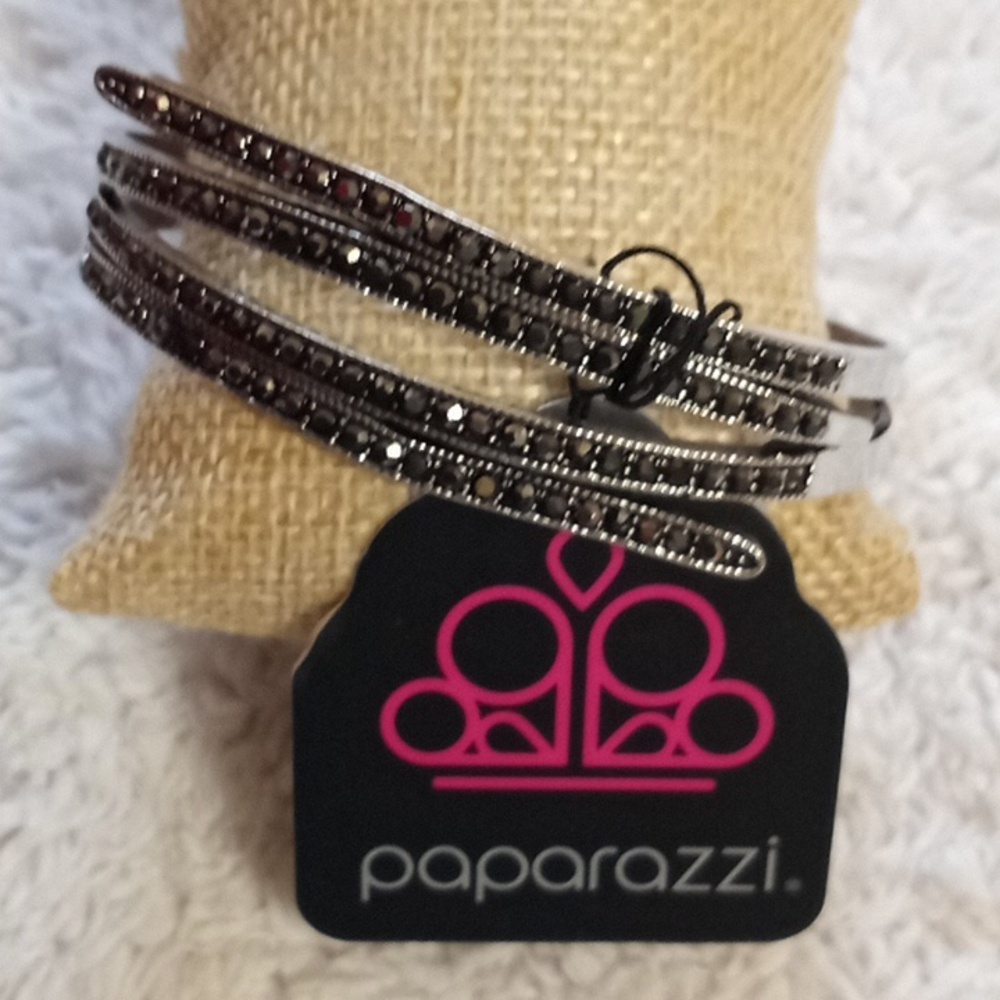 Curved Lines Silver Bracelet